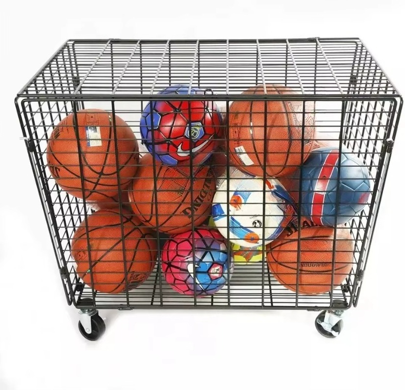Sports Equipment Locker - Library Ball Storage Rolling Sports Ball