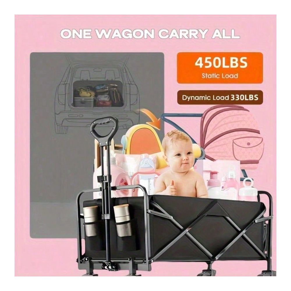 Sports Equipment Shop - All Terrain Heavy Duty Folding Cart