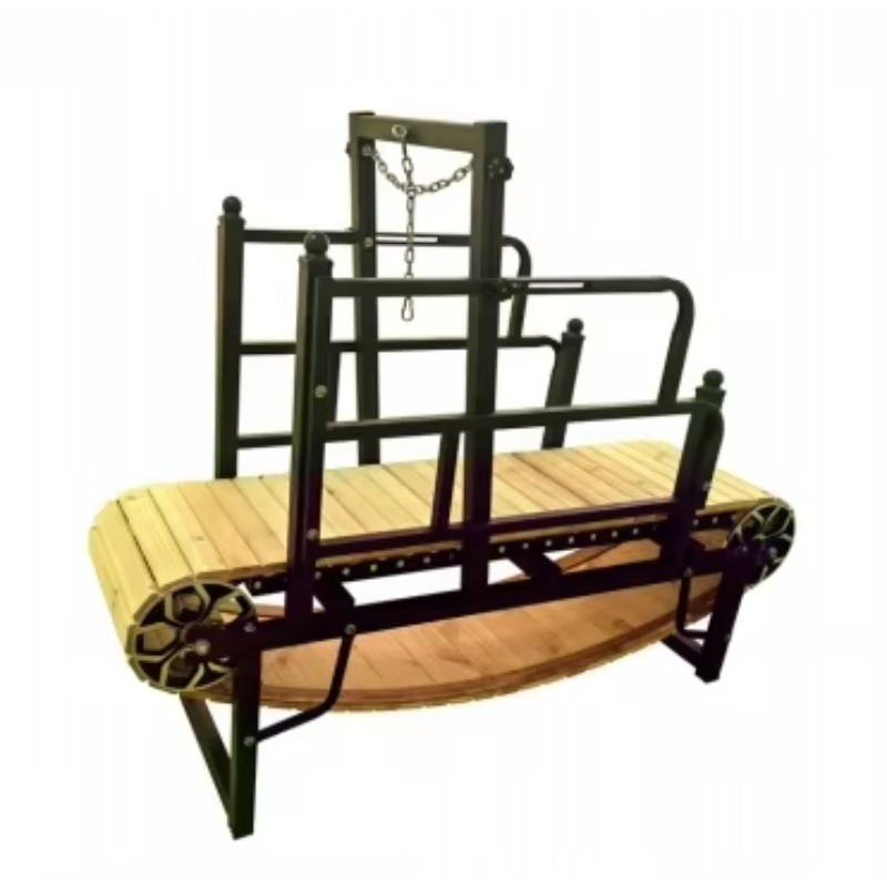 Sports Equipment Supplies - Wooden Non-Powered Dog Treadmill Pet Training