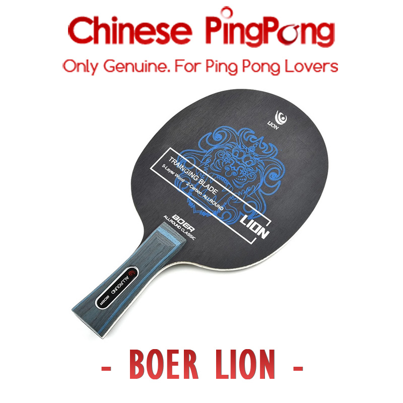 Padel Racket Carbon - Original BOER LION Table Tennis Blade