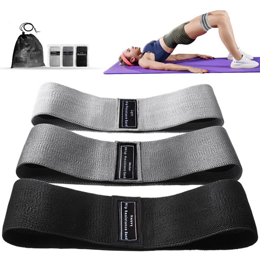 Sports Equipment Supplies - Fabric Resistance Hip Booty Bands Glute