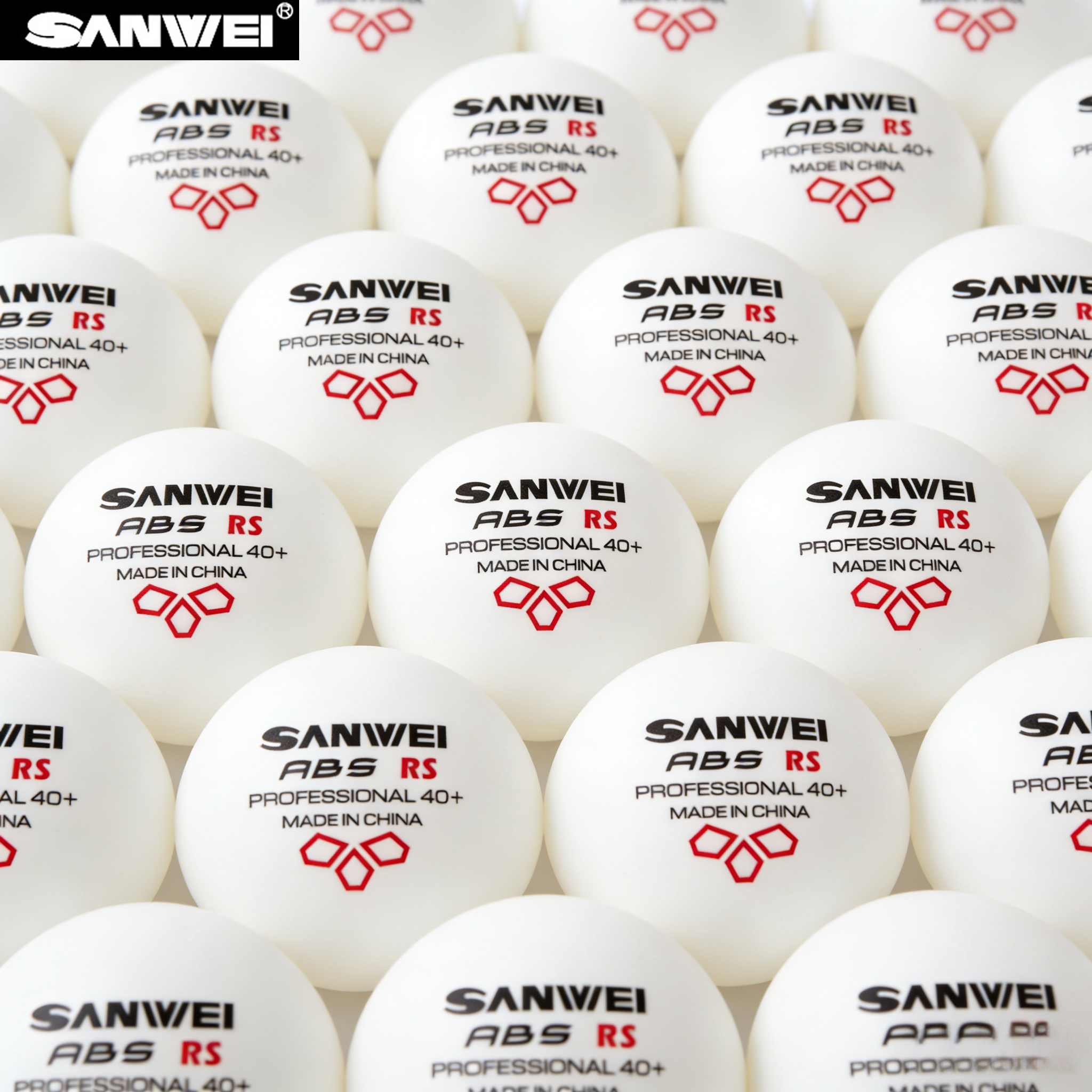 Ping Pong Ball Set - Original SANWEI ABS New Material 40+