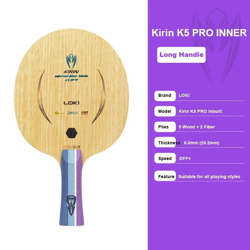 LOKI K5 PRO Table Tennis Blade - Padel Racket Carbon incelemesi ve fiyatı