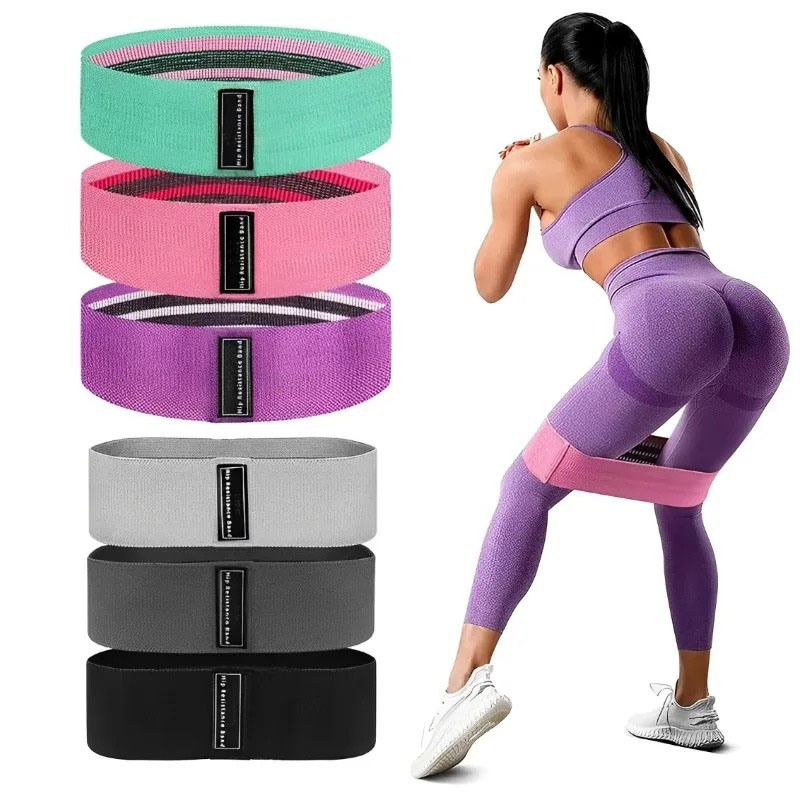 3Pcs Fabric Resistance Hip Boo - Sports Equipment Supplies incelemesi ve fiyatı