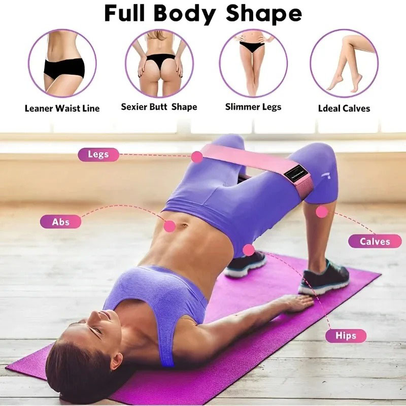 3Pcs Fabric Resistance Hip Boo - Sports Equipment Supplies incelemesi ve fiyatı