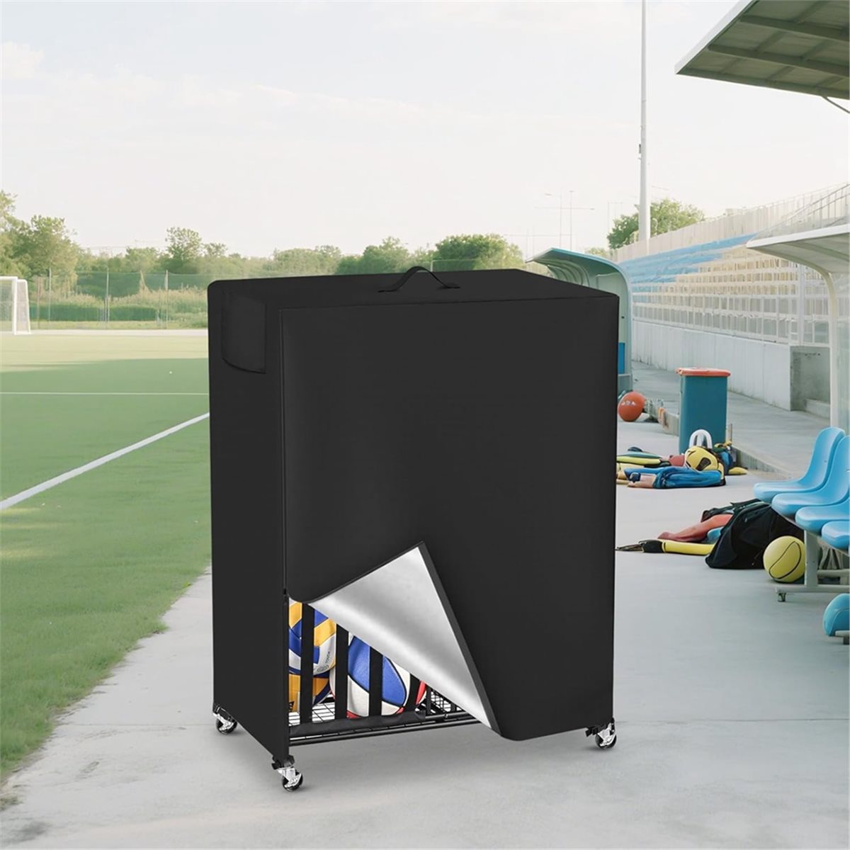 Basketball Rack Cover Garage S - Sports Equipment Storage incelemesi ve fiyatı