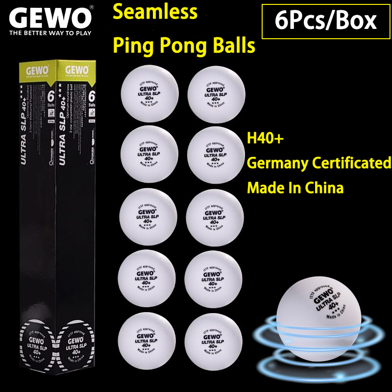GEWO ULTRA SLP Seamless Table  - Ping Pong Ball Set incelemesi ve fiyatı