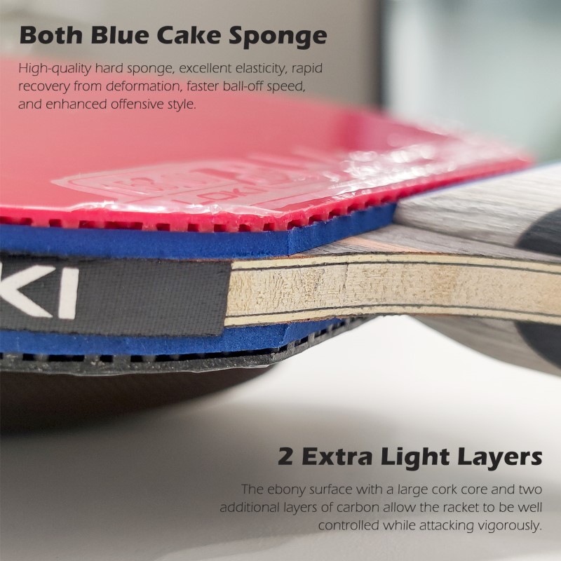 Loki 7 Star Table Tennis Racke - Padel Racket Carbon incelemesi ve fiyatı
