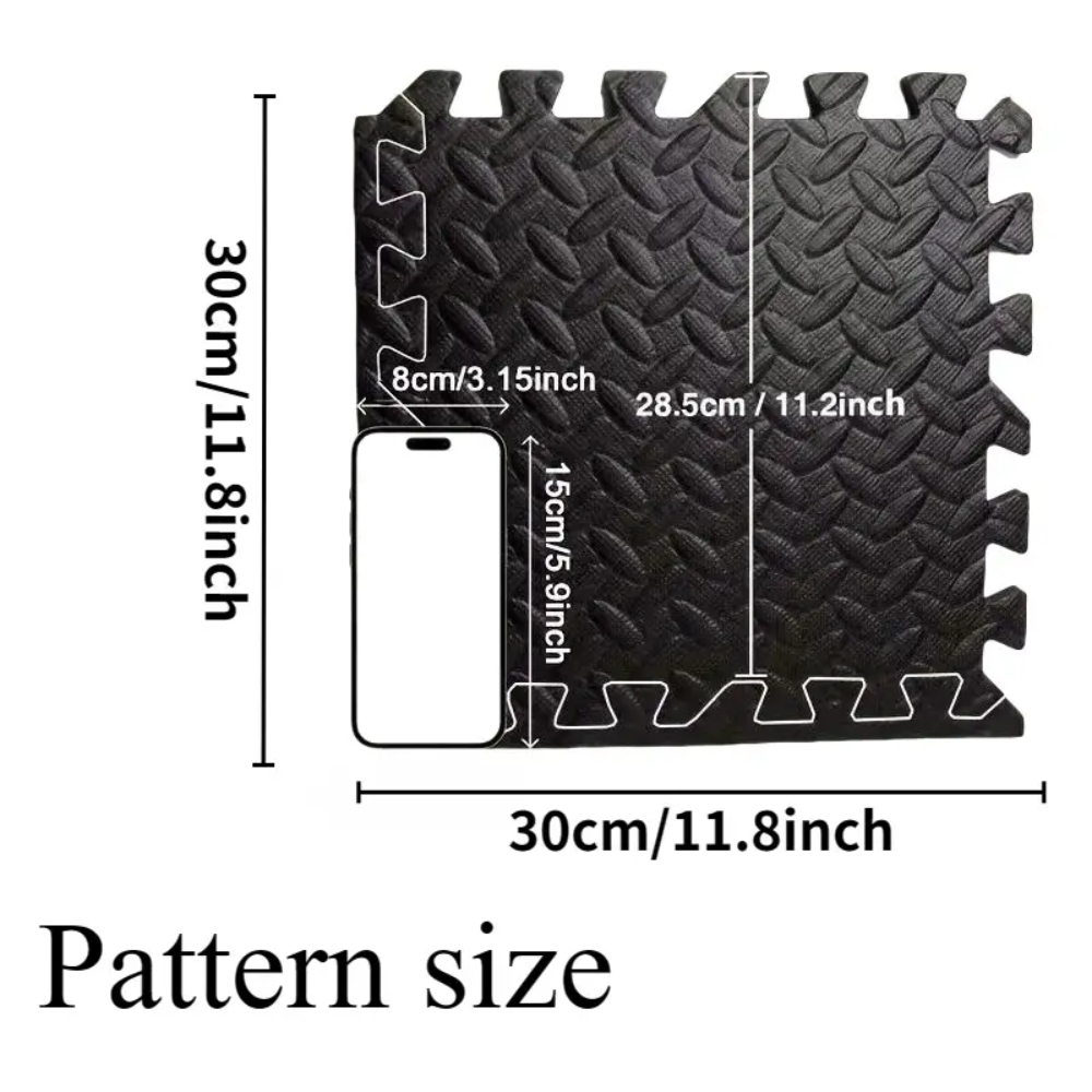 16 Piece Fitness Yoga Mat Soft - Sports Equipment Supplies incelemesi ve fiyatı