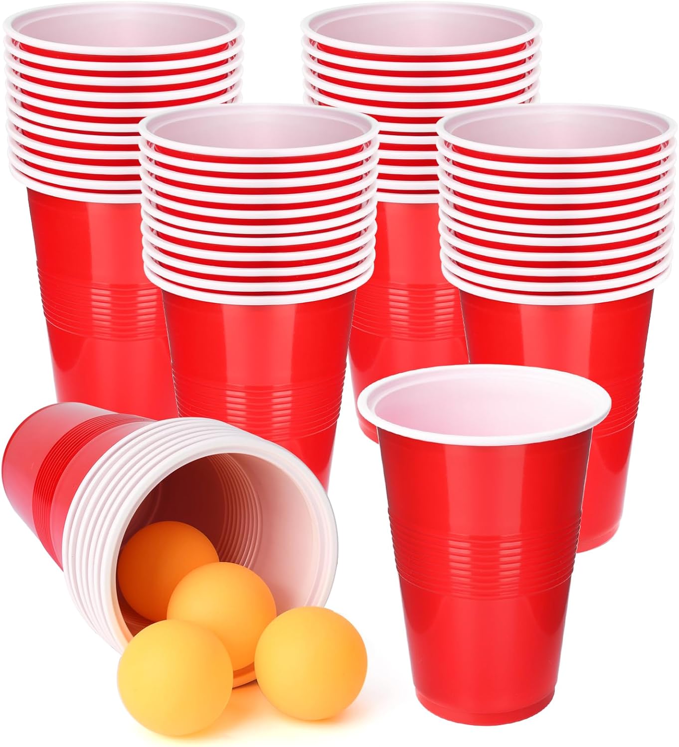 Cup Pong Game Set 22 Pcs 16 Oz - Ping Pong Ball Set incelemesi ve fiyatı