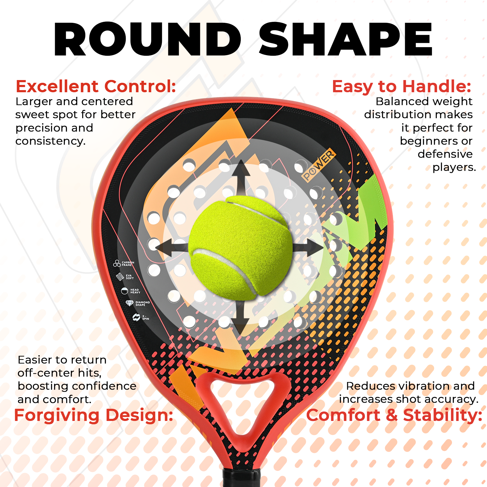 Carbon Fiber Padel Racket, EVA - Padel Racket Carbon incelemesi ve fiyatı