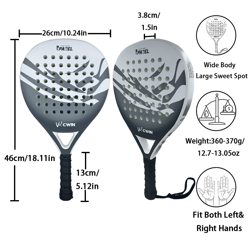 2026 Cwin Padel Racket Carbon  - Padel Racket Carbon incelemesi ve fiyatı