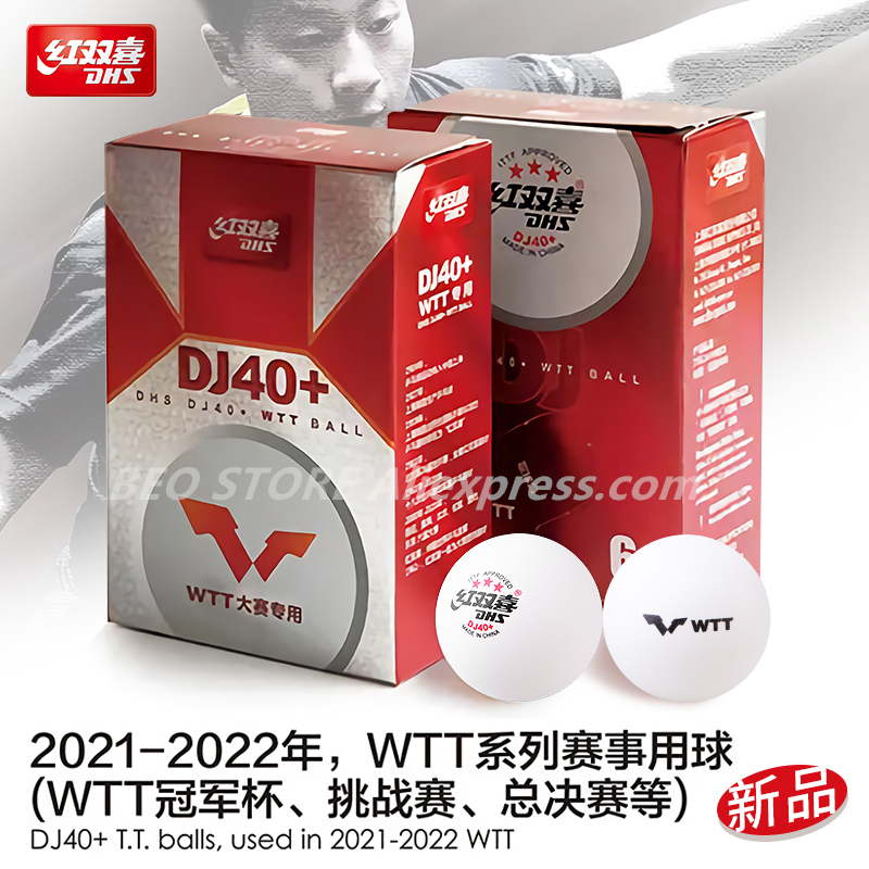 DHS DJ40+ 3-Star WTT Competiti - Ping Pong Ball Set incelemesi ve fiyatı