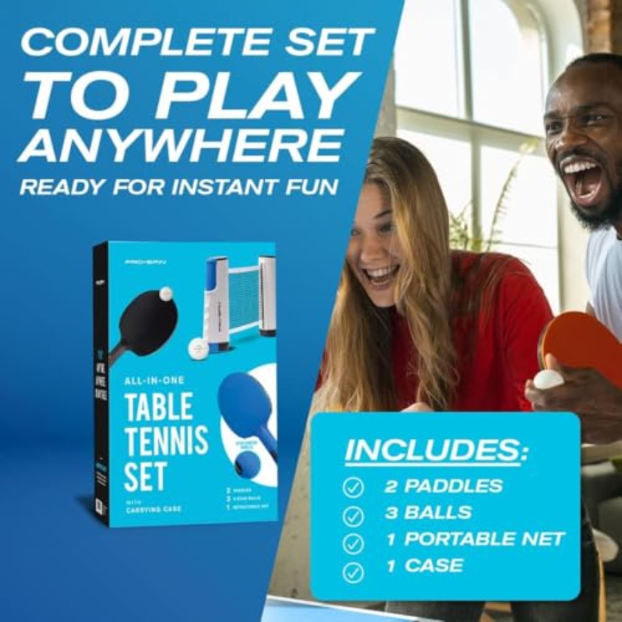 Portable Ping Pong Set with Re - Ping Pong Ball Set incelemesi ve fiyatı