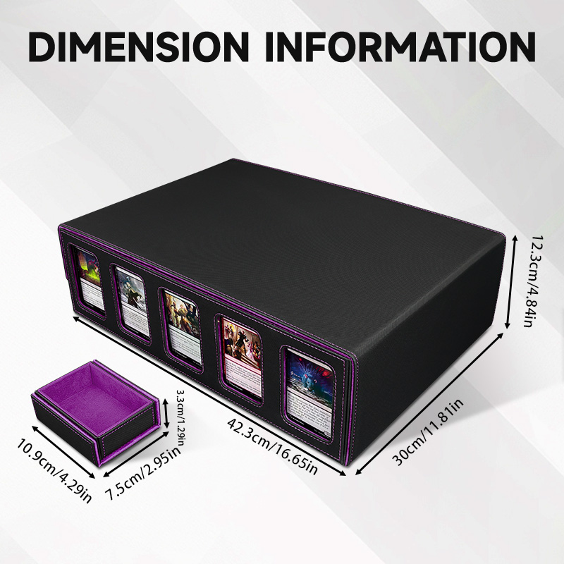 Trading Card Storage Box 5-Row - Sports Equipment Storage incelemesi ve fiyatı