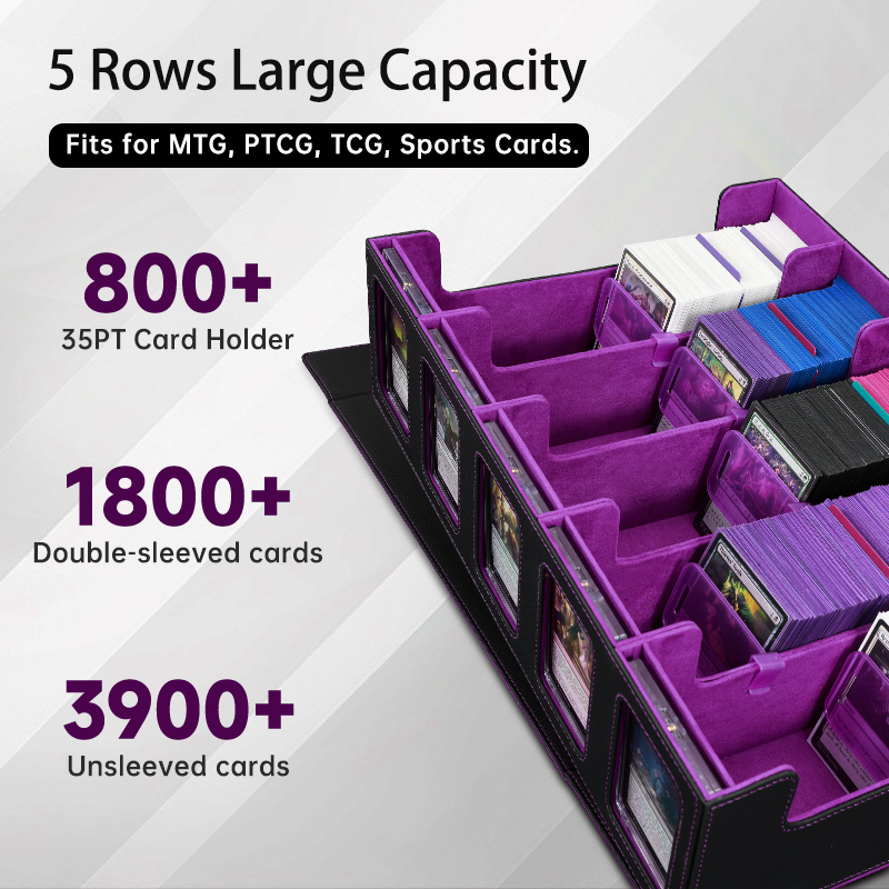 Trading Card Storage Box 5-Row - Sports Equipment Storage incelemesi ve fiyatı