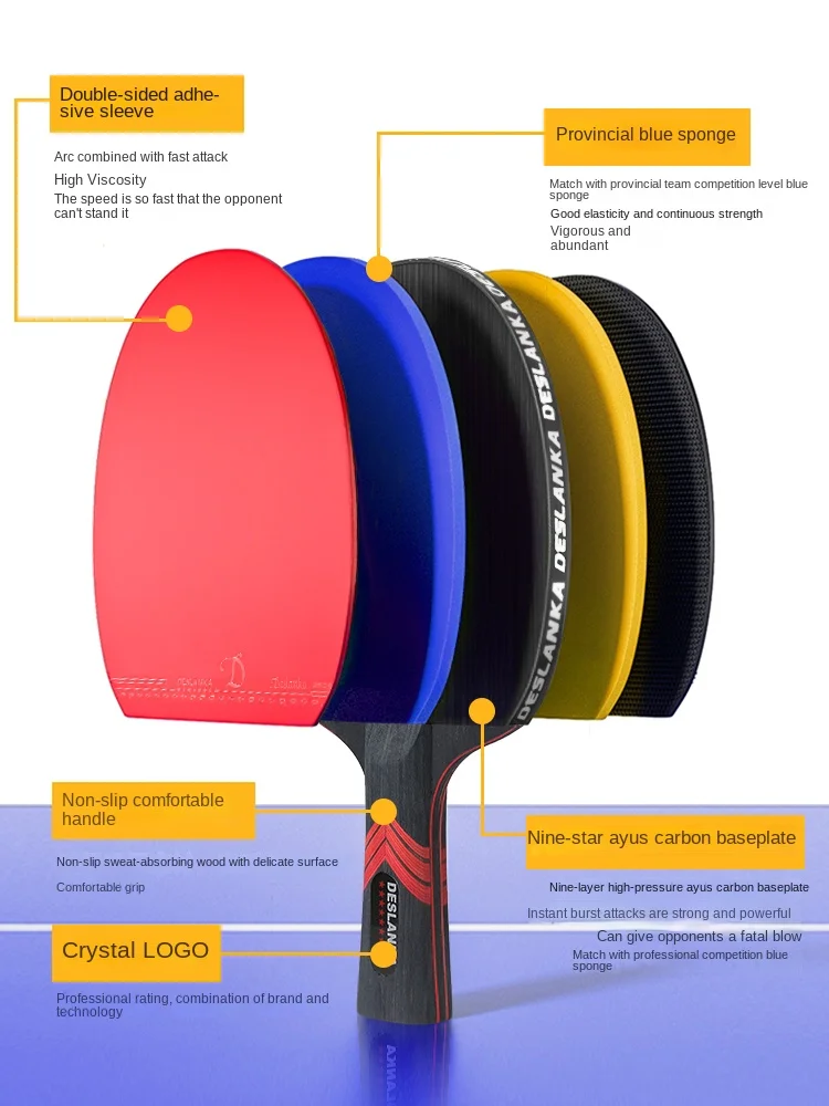 Table Tennis Racket Profession - Padel Racket Carbon incelemesi ve fiyatı