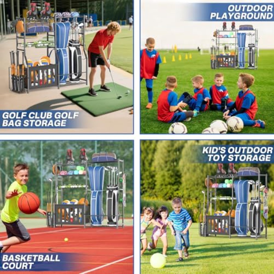 Heavy Duty Garage Sports Equip - Sports Equipment Storage incelemesi ve fiyatı